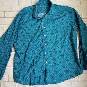 Alan Flusser Long Sleeve Button Down Shirt XXL